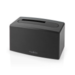 Nedis Hård disk Dockningsstation | USB 3.2 Gen1 | USB Type-A | 1 Skiva | 2.5 / 3.5 