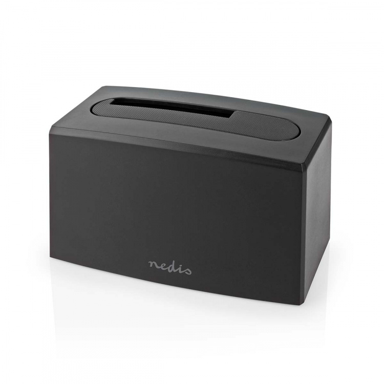 Nedis Hård disk Dockningsstation | USB 3.2 Gen1 | USB Type-A | 1 Skiva | 2.5 / 3.5 