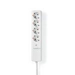 Nedis RF Plug | RF, frequency 433 Mhz | 3680 W | Jordad kontakt / Typ F (CEE 7/7) | Vit