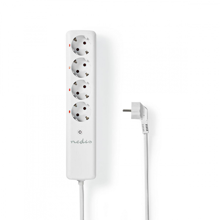 Nedis RF Plug | RF, frequency 433 Mhz | 3680 W | Jordad kontakt / Typ F (CEE 7/7) | Vit