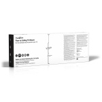 Nedis Fullt rörligt TV Stativ | 37 - 70 