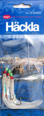 Häckla fisk, 3 krokar Häckla fisk, 3 krokar