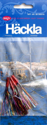 Häckla flerfärgad tofs, 5 krokar Häckla flerfärgad tofs, 5 krokar