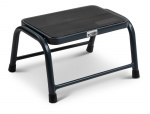 Fotpall i Metall, 1 steg, 43x35x24 cm
