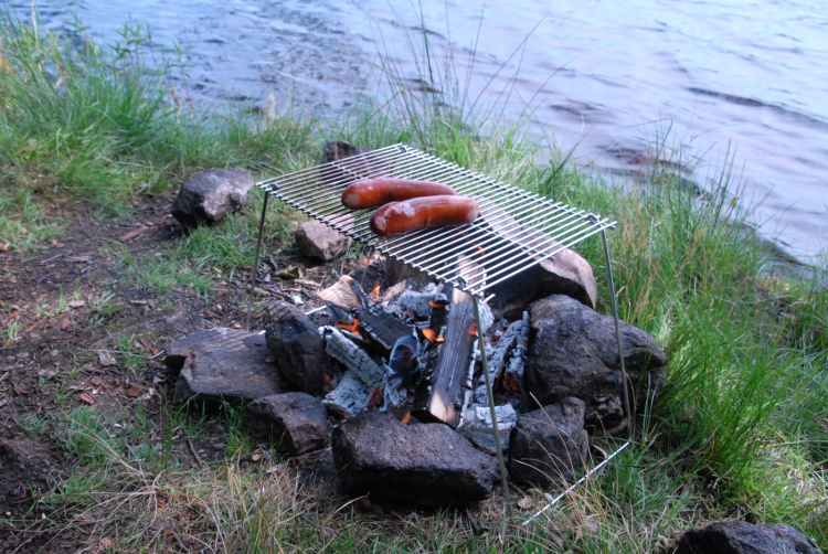 Grillgaller metall 37x25x28 cm, 1/12