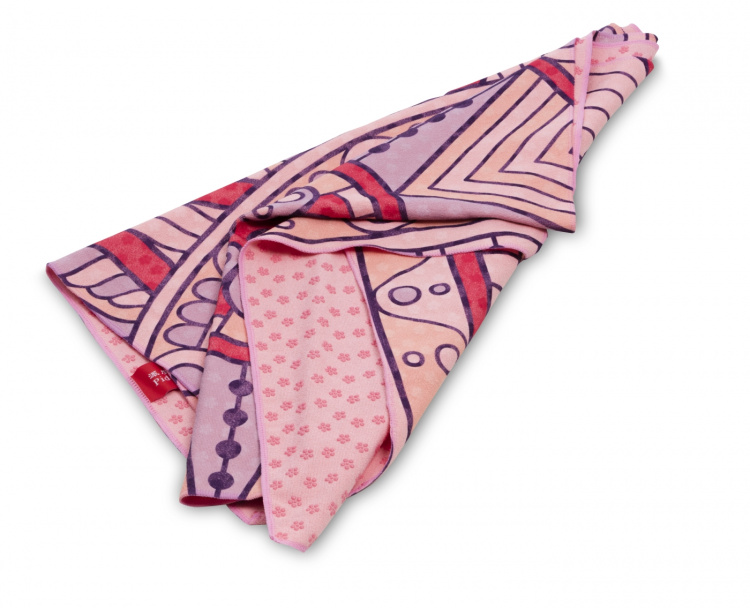 Antislip Yogahandduk Mandala Rosa 180x60 cm Antislip Yogahandduk Mandala Rosa 180x60 cm