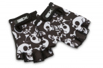 Cykelhandske Junior skulls Svart/vit, strl 11-12