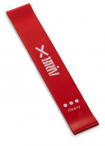 Briv Träningsband Latex 60x5 cm 0,9 mm, Rött