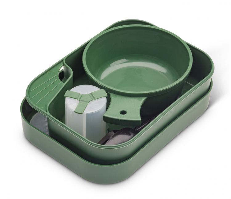 Briv Tallrikslåda Standard Mörkgrön
