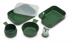Briv Tallrikslåda Komplett Mörkgrön