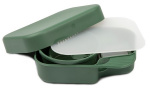 Briv Tallrikslåda Komplett Mörkgrön