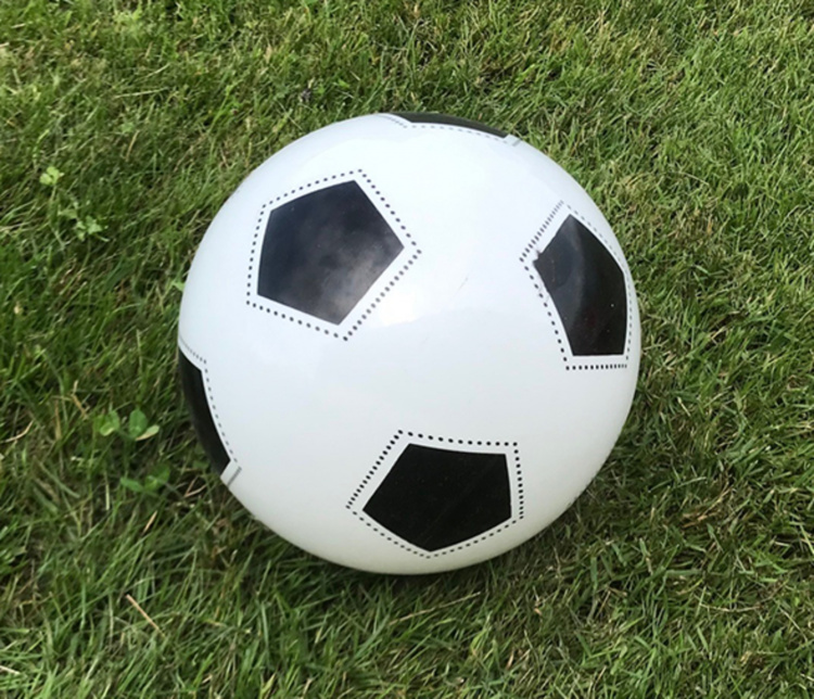 Plastfotboll 21 cm, Osorterade färger