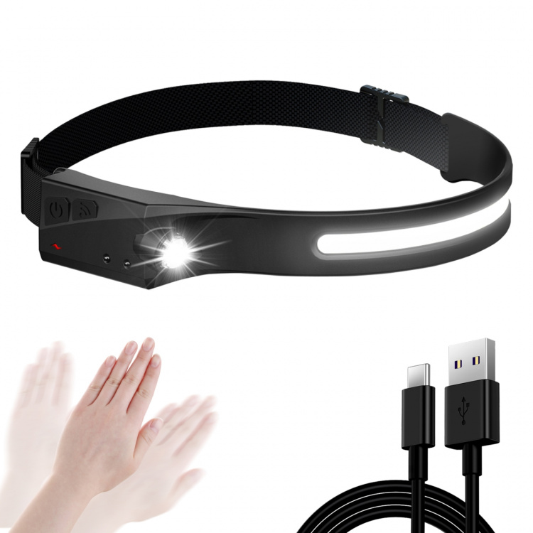 Pannlampa LX200, COB+LED, USB