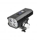 Cykelstrålkastare Speed 1200 USB 4xT6