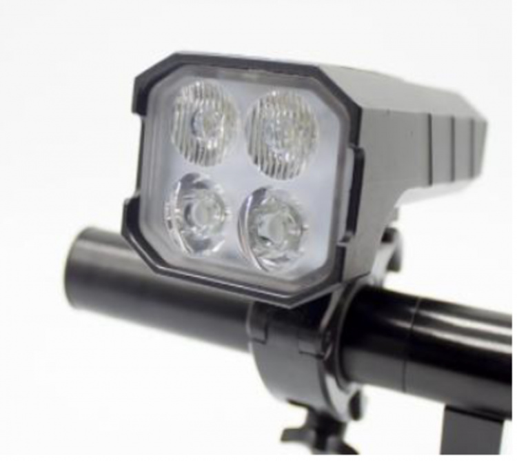 Cykelstrålkastare Speed 1200 USB 4xT6