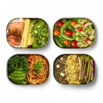 Black+Blum Lunchlåda, Stor, Rostfritt stål, 1000 ml, Oliv