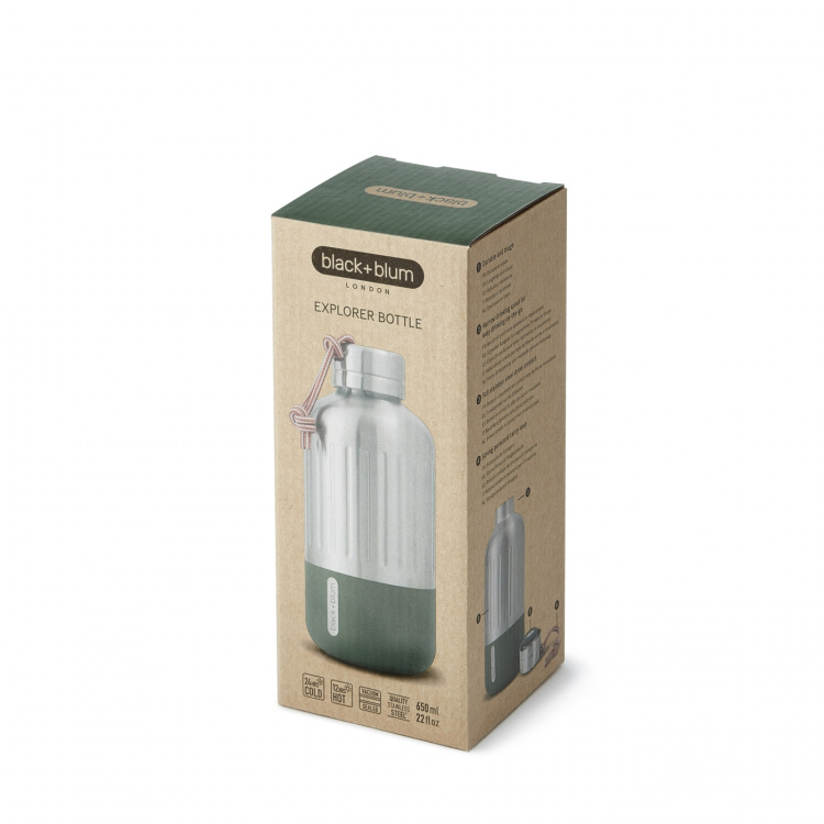 Explorer Termos B+B Small, 600 ml, Oliv