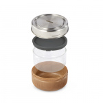 Black+Blum Lunchlåda i glass, 750 ml, Mandel