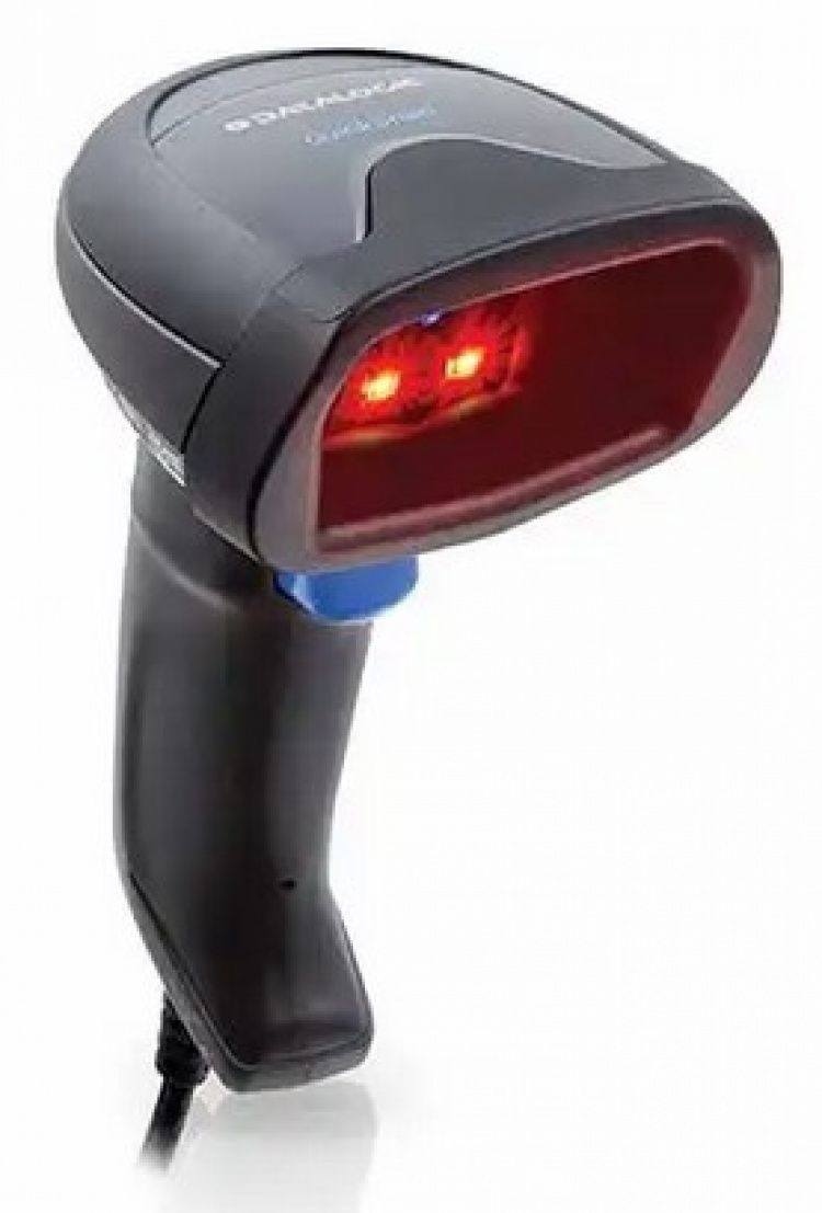 Datalogic Quickscan, Streckkodsläsare, QD2590, Trådad med Ställ