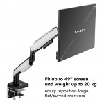 LogiLink Gaming-monitorarm 17-32 LogiLink Gaming-monitorarm 17-32