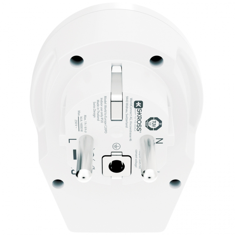 SKROSS C20PD Reseadapter Europa USB-C PD 20W SKROSS C20PD Reseadapter Europa USB-C PD 20W