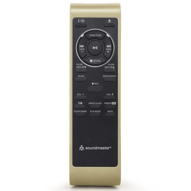 Soundmaster Musik-anläggning Vinyl CD Radio Bluetooth Retro-design NR560 Trä