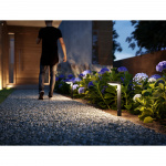 Philips Tyla Piedestal Solcell IR-sensor Ultra Efficient LED 255lm IP44 Antracit