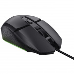 Trust GXT 109 Felox Illuminated Gaming mouse Svart