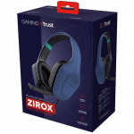 Trust GXT 415B Zirox Gamingheadset Blå