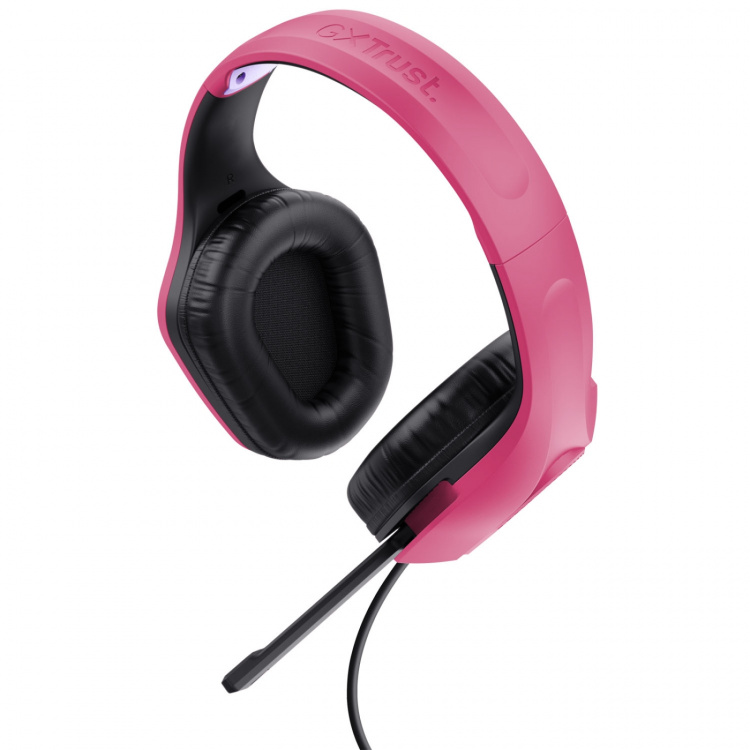 Trust GXT 415P Zirox Gamingheadset Rosa