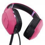 Trust GXT 415P Zirox Gamingheadset Rosa