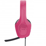Trust GXT 415P Zirox Gamingheadset Rosa