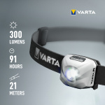 Varta Outdoor Sports Ultralight H30R Pannlampa 300 lm Vit