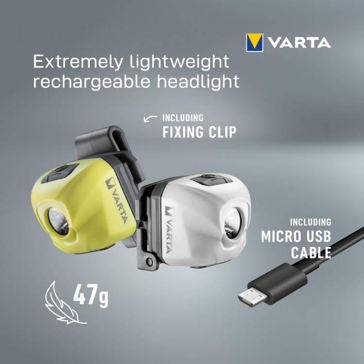 Varta Outdoor Sports Ultralight H30R Pannlampa 300 lm Vit