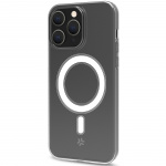 Celly Gelskinmag Magnetic TPU Cover iPhone 15 Pro Transparent