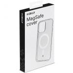 Celly Gelskinmag Magnetic TPU Cover iPhone 15 Pro Transparent