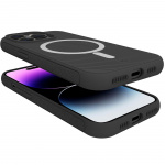 Celly Ultramag Ultra Protective case MagSafe iPhone 15 Pro Max Svart