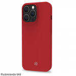 Celly Cromo Soft rubber case iPhone 15 Pro Röd Celly Cromo Soft rubber case iPhone 15 Pro Röd
