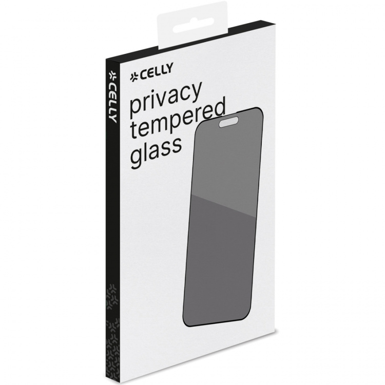 Celly Privacy Skärmskydd Härdat glas iPhone 15