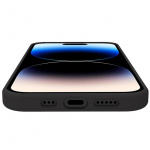 Celly Planet Soft TPU-Cover GRS 100% återvunnen TPU iPhone 15 Pro Svart