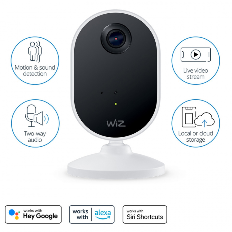 WiZ Inomhuskamera Full HD