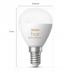Philips Hue White Ambiance E14 Klot 470 lm 1-pack