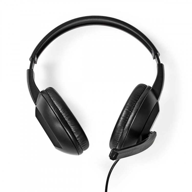 Nedis PC headset | Over-Ear | Stereo | USB Type-A / USB Type-C™ | Vikbara Mikrofon | Svart Nedis PC headset | Over-Ear | Stereo | USB Type-A / USB Type-C™ | Vikbara Mikrofon | Svart