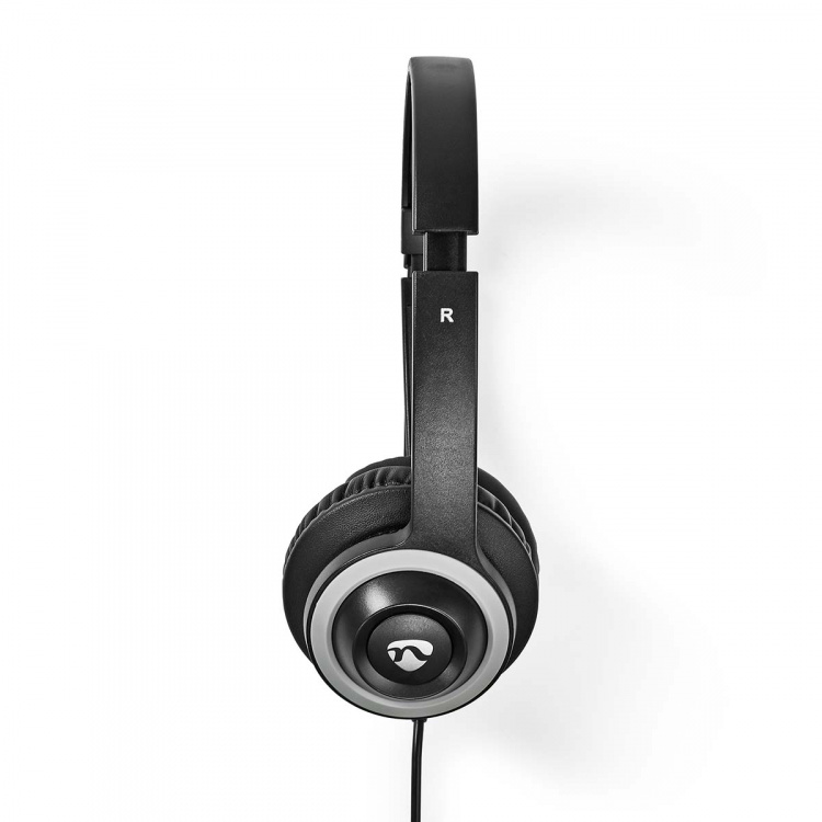 Nedis PC headset | On-Ear | Stereo | USB Type-A / USB Type-C™ | Vikbara Mikrofon | Svart Nedis PC headset | On-Ear | Stereo | USB Type-A / USB Type-C™ | Vikbara Mikrofon | Svart