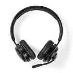 Nedis PC headset | On-Ear | Stereo | Bluetooth | Vikbara Mikrofon | Svart Nedis PC headset | On-Ear | Stereo | Bluetooth | Vikbara Mikrofon | Svart