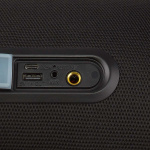 Nedis Bluetooth® Party Boombox | 9.5 timmar | 2.1 | 120 W | Uppspelning av media: AUX / USB | IPX5 | Synkroniseringsbar | Bärhandtag | Festljus | Svart