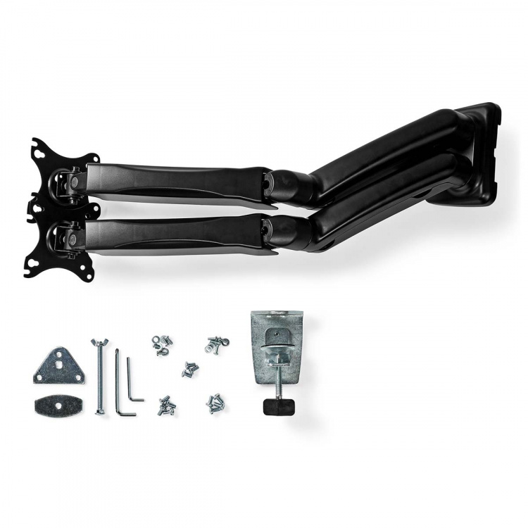 Nedis Skärm Fäste | Gasfjäder | 2 Skärmar | 15 - 32 