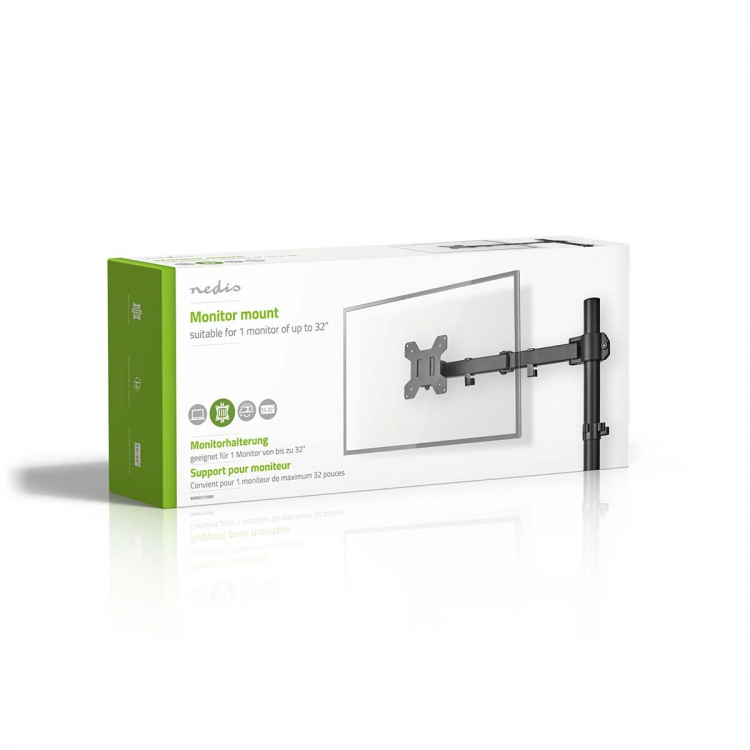 Nedis Skärm Fäste | 1 Skärm(ar) | 15 - 32  Nedis Skärm Fäste | 1 Skärm(ar) | 15 - 32