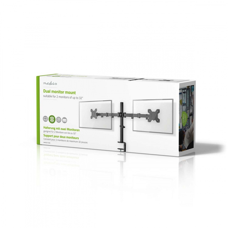 Nedis Skärm Fäste | 2 Skärm(ar) | 15 - 32 
