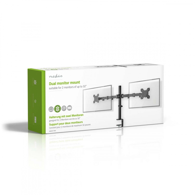 Nedis Skärm Fäste | 2 Skärm(ar) | 15 - 32 